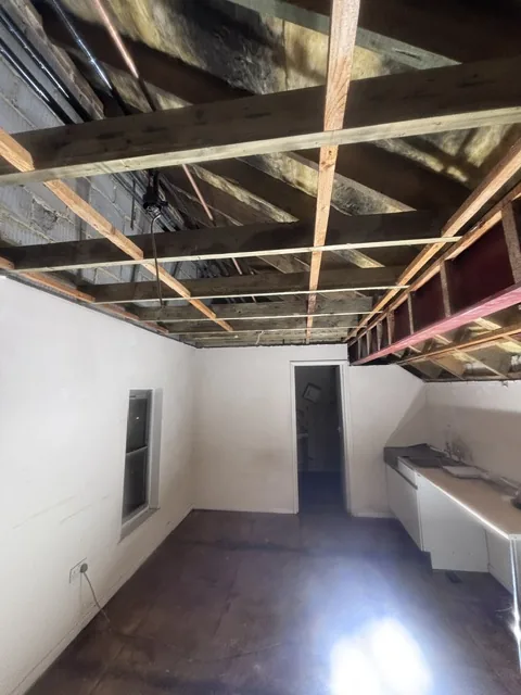 Controlled artex plasterboard strip-out in Camden Town
